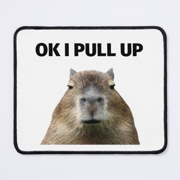 Item preview, Capybara Meme - Ok I Pull Up designed and sold by SimpleUniverse.