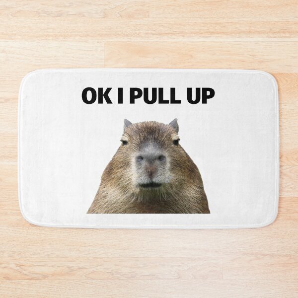 Item preview, Capybara Meme - Ok I Pull Up designed and sold by SimpleUniverse.