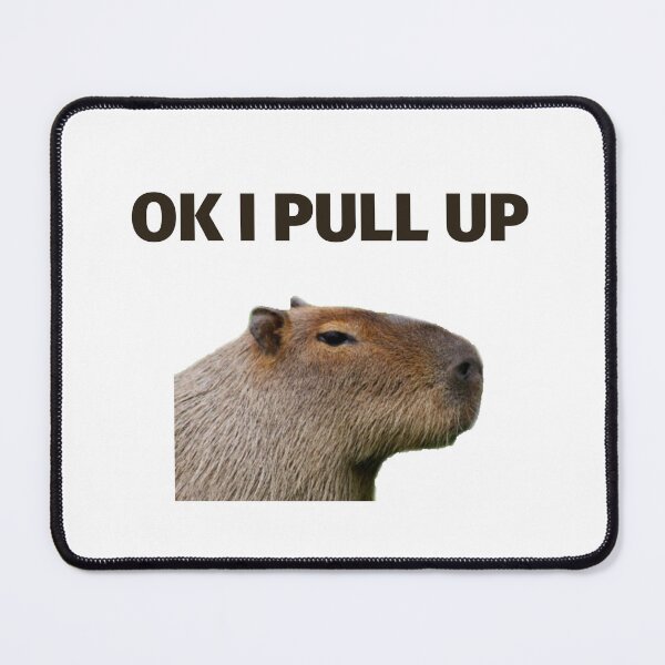 Item preview, Capybara Meme - Ok I Pull Up designed and sold by SimpleUniverse.