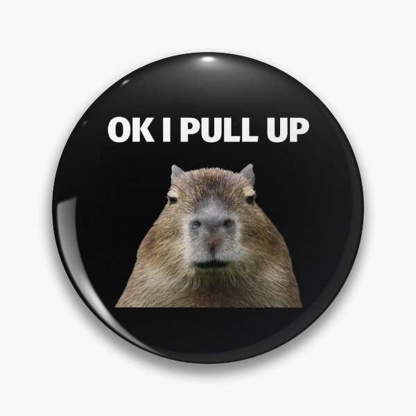 Item preview, Capybara Meme - Ok I Pull Up designed and sold by SimpleUniverse.