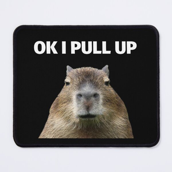 Item preview, Capybara Meme - Ok I Pull Up designed and sold by SimpleUniverse.