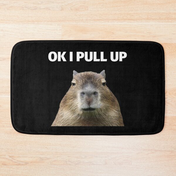 Item preview, Capybara Meme - Ok I Pull Up designed and sold by SimpleUniverse.