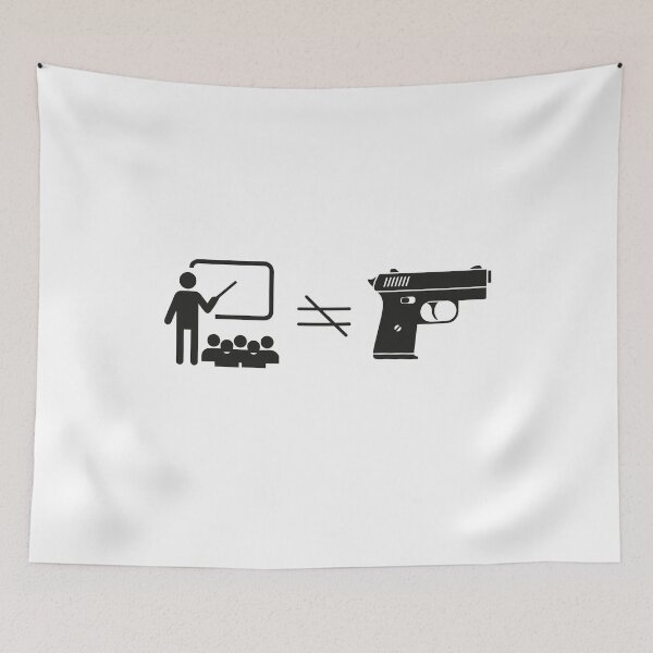 Item preview, Anti Gun Teachers designed and sold by PRINTED ..