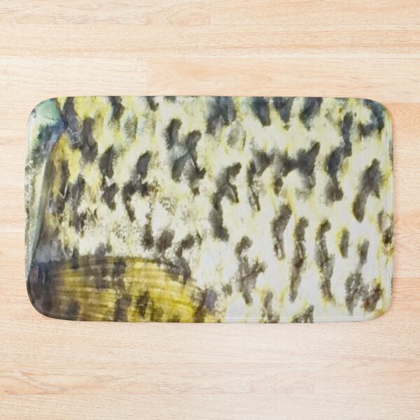 Item preview, Black Crappie Skin (Natural) Fish Scales Pattern designed and sold by CJRPics.