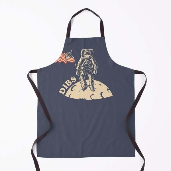 Item preview, Funny USA Astronaut on the Moon Calling Dibs // Funny Moon Landing designed and sold by TwoTenDesign.
