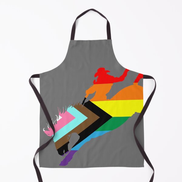 Item preview, Bronco Rider 1: Queer Pride Flag designed and sold by Zia Frazier.
