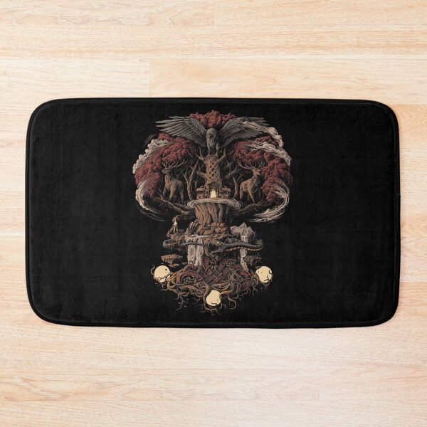 Item preview, Nordic Viking Tree of Life Yggdrasil Pagan Norse Mythology designed and sold by BluePagan.