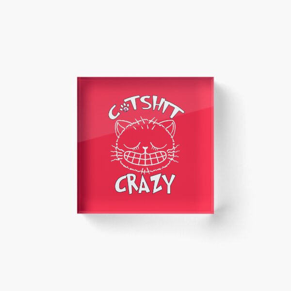 Item preview, Red Catshit Crazy Cute Cat Grinning Crazily  designed and sold by Mrspink16.