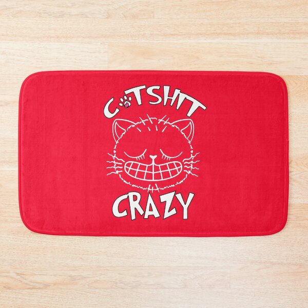 Item preview, Red Catshit Crazy Cute Cat Grinning Crazily designed and sold by Mrspink16.