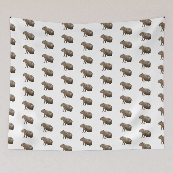 Item preview, Capybara Sitting designed and sold by SimpleUniverse.