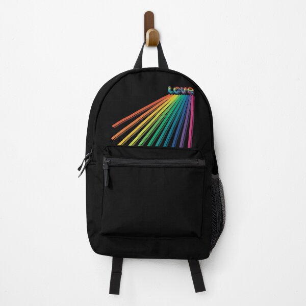 Item preview, Let your Love shine!! Rainbow Rays Pride Retro Vibes designed and sold by MunsyArt.