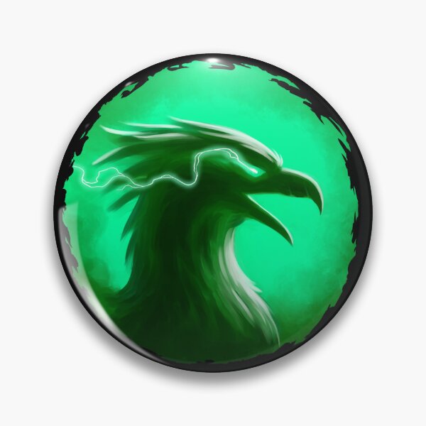 Item preview, Mythic Bird (Green) designed and sold by Machine-Eye.