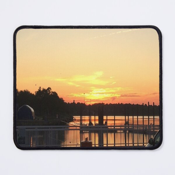 Item preview, Vibrant Summer Sunset at the Bay  designed and sold by CJRPics.