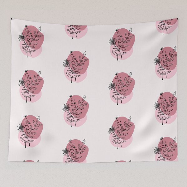 Item preview, Pink Flower Blocks designed and sold by faithyroseart.