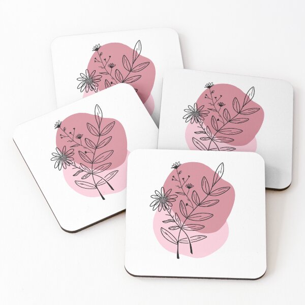 Item preview, Pink Flower Blocks designed and sold by faithyroseart.