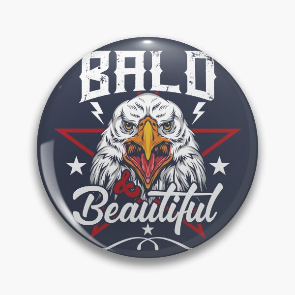 Artikelvorschau, Bald & Beautiful // Lustiger Weißkopfseeadler American Pride 4. Juli entworfen und verkauft von TwoTenDesign.