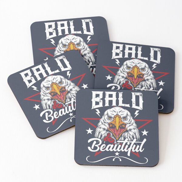 Item preview, Bald & Beautiful // Funny Bald Eagle American Pride 4th of July designed and sold by TwoTenDesign.