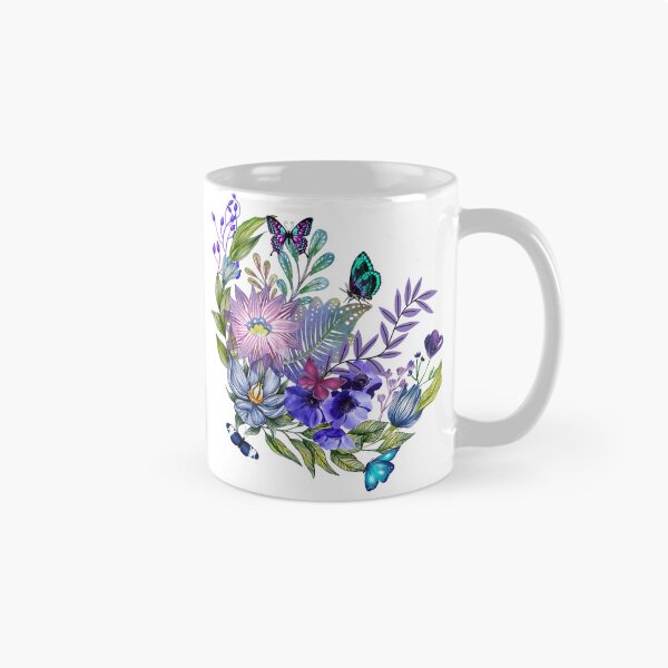 Item preview, Flowers and Foliage with Butterflies designed and sold by tomorrowsart.