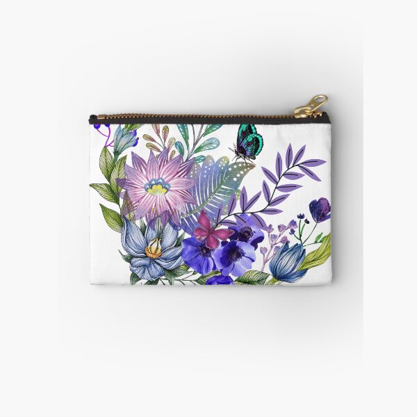 Item preview, Flowers and Foliage with Butterflies designed and sold by tomorrowsart.