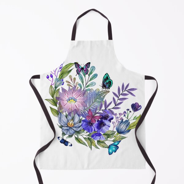 Item preview, Flowers and Foliage with Butterflies designed and sold by tomorrowsart.