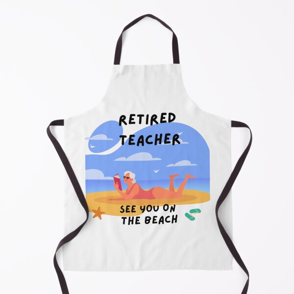 Item preview, Retired Teacher See You On The Beach Reading designed and sold by CreativeCranium.