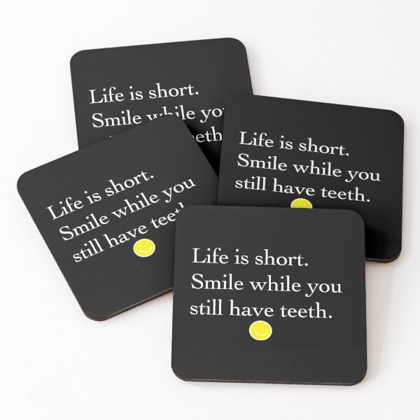 Item preview, Copy of Life is short smile while you have teeth  designed and sold by Gracie_Designs.