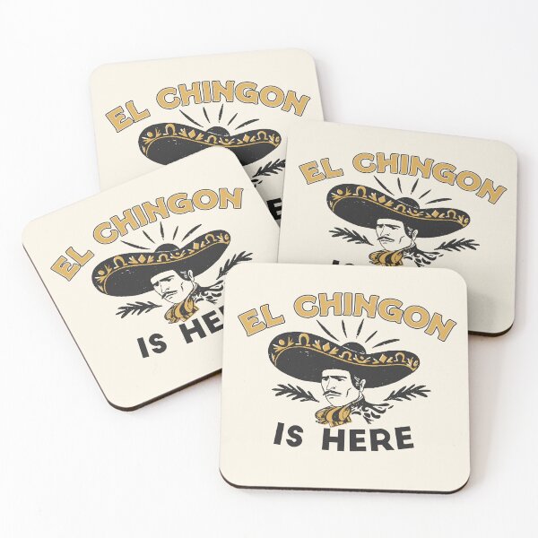 Item preview, El Chingon Is Here // Funny Mexican Vaquero Vintage Stamp designed and sold by TwoTenDesign.