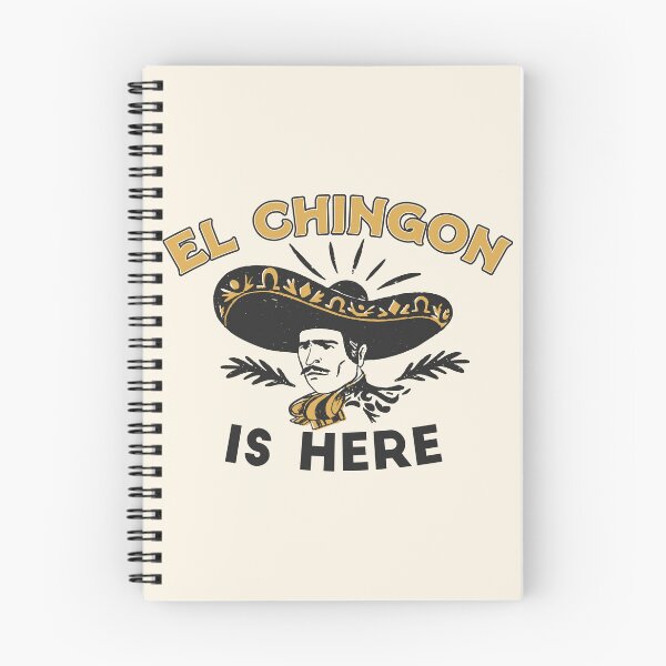 Item preview, El Chingon Is Here // Funny Mexican Vaquero Vintage Stamp designed and sold by TwoTenDesign.