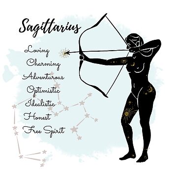 Personality Characteristics of the Zodiac Sign Sagittarius Tapestry