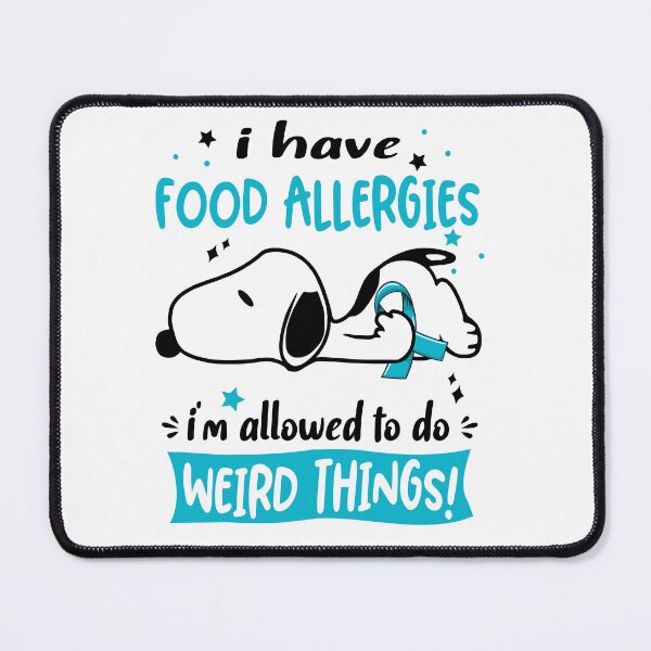 Item preview, I Have Food Allergies I Am Allowed To Do WEIRD THINGS! designed and sold by Wlsnpeggy.