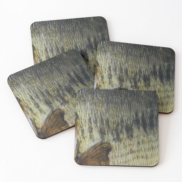 Item preview, Largemouth Bass Skin (Natural) Fish Scale Pattern designed and sold by CJRPics.
