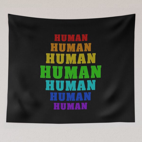 Item preview, Human, rainbow colors designed and sold by efenem.