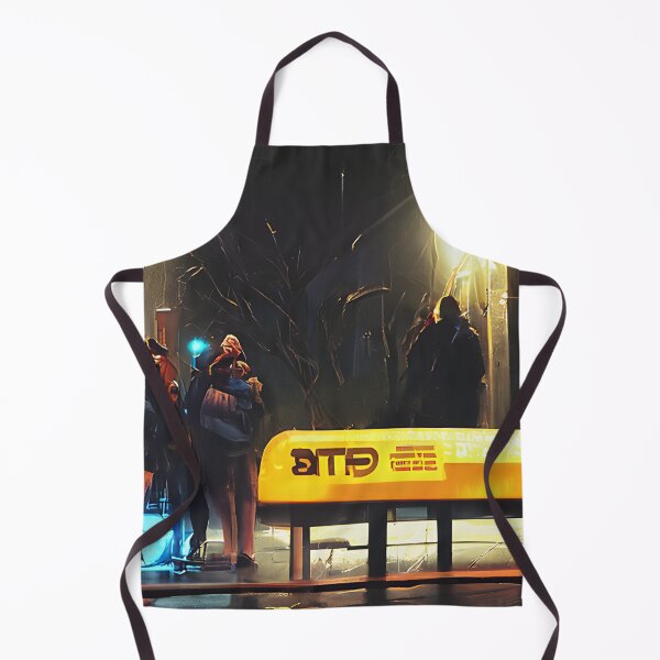 Item preview, Midnight Bus Stop designed and sold by BizarreTherapy.
