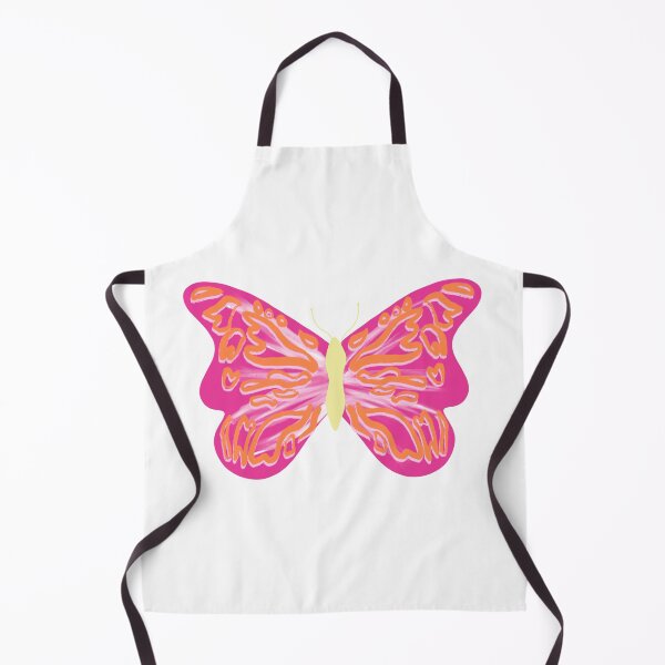 Item preview, Preppy pink and orange vibrant butterfly designed and sold by mollsdesignss.