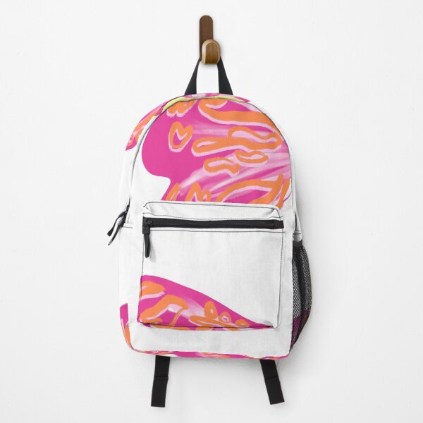 Item preview, Preppy pink and orange vibrant butterfly designed and sold by mollsdesignss.