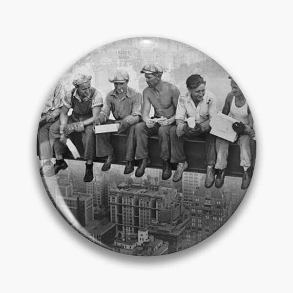 Item preview, Eating Lunch on a Skyscraper Girder New York City designed and sold by Draculaura2009.