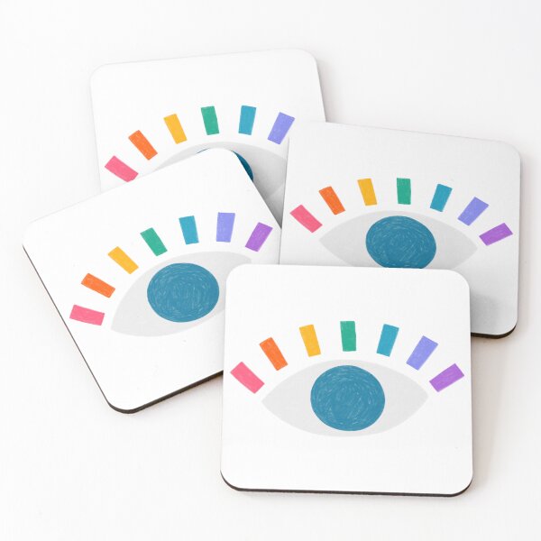 Item preview, Rainbow eye designed and sold by wordsup.