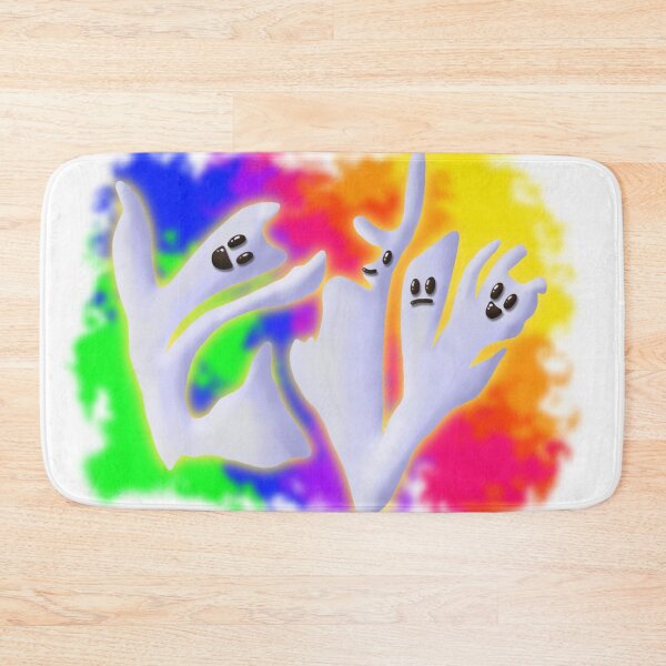 Item preview, Boo! Cute Glowing Ghosts designed and sold by ANU007.