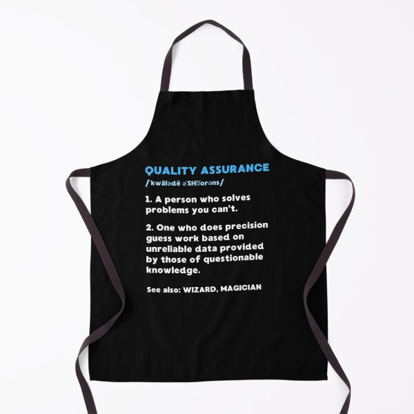 Item preview, FUNNY QUALITY ASSURANCE DEFINITION designed and sold by appareltolove.