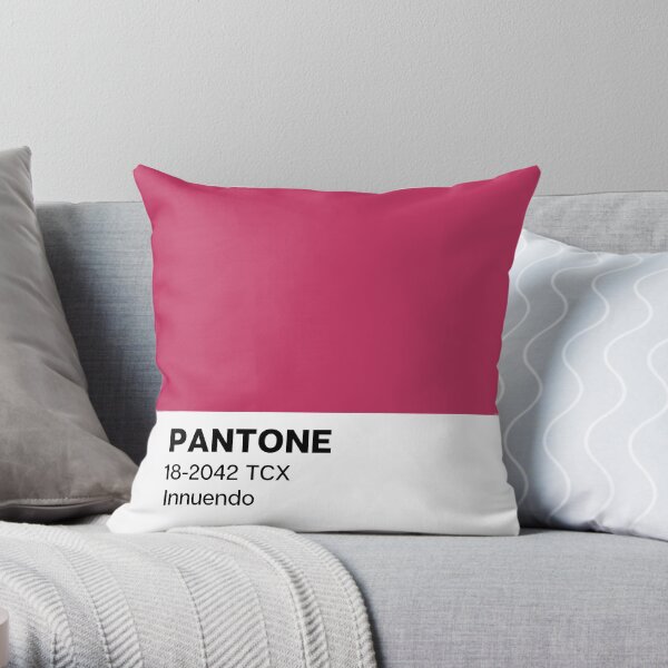 Pantone Innuendo Throw Pillow