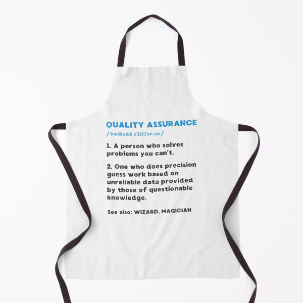 Item preview, FUNNY QUALITY ASSURANCE DEFINITION designed and sold by appareltolove.