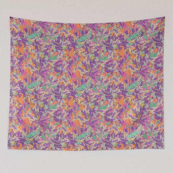 Item preview, Rainforest Rave tropical resort pattern designed and sold by wanderingwattle.