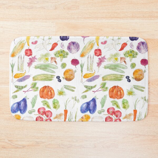 Item preview, hand painted colorful vegetable ink and watercolor collection  designed and sold by ColorandColor.