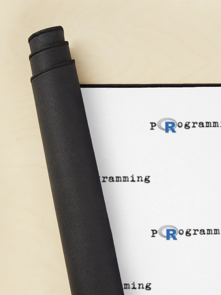 Thumbnail 2 von 5, Mauspad, R in R-Programmierung R-Programmierung designt und verkauft von SarcasmStyle.