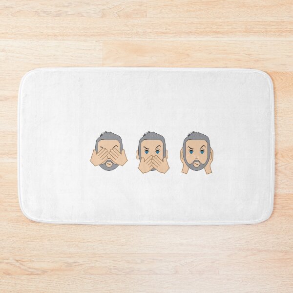 Item preview, See no evil, speak no evil, hear no evil - Greg designed and sold by The British Bunny Hop Shop.