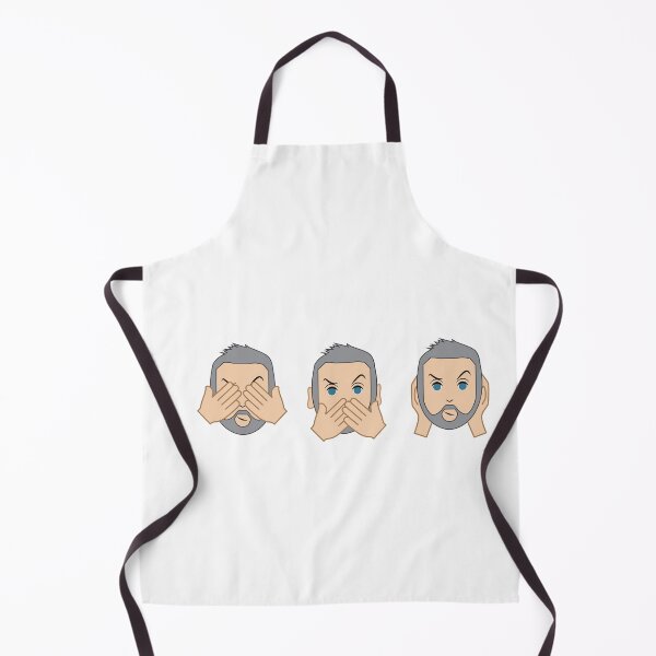 Item preview, See no evil, speak no evil, hear no evil - Greg designed and sold by The British Bunny Hop Shop.