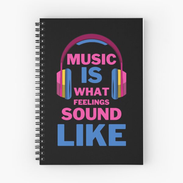 Item preview, Music Is What Feelings Sound Like designed and sold by Turkdesigner.