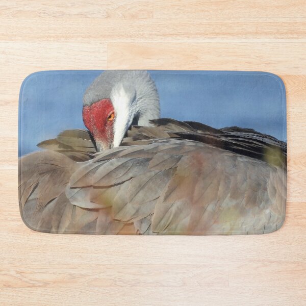Item preview, Sleepy Sandhill Crane designed and sold by Jeffrey Mask.