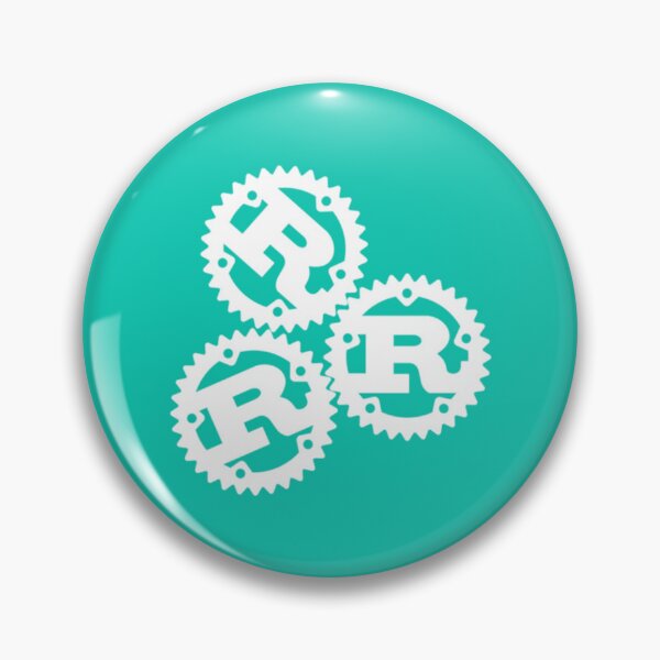 Item preview, Rust Lang Gear Logo    designed and sold by SarcasmStyle.
