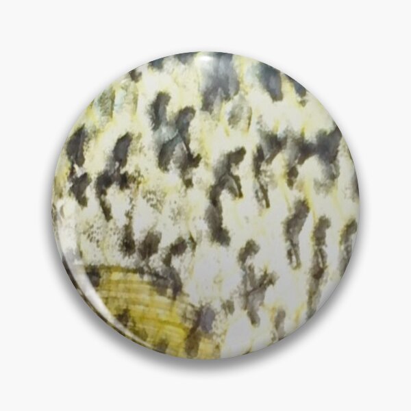 Item preview, Black Crappie Skin (Natural) Fish Scales Pattern designed and sold by CJRPics.